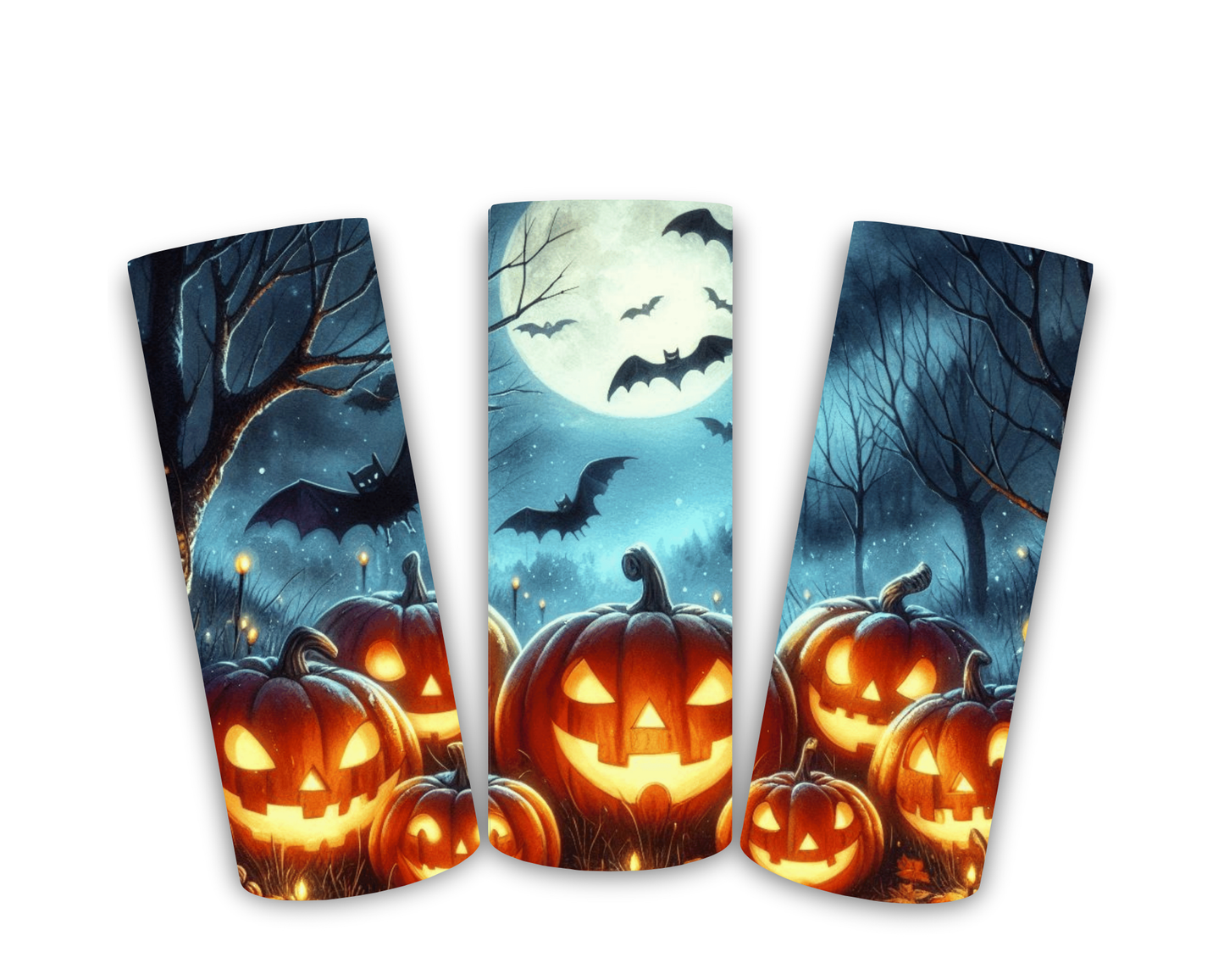 Haunted Jack-o-lantern 20oz Tumblers - Dis An Dat Tumbler Store
