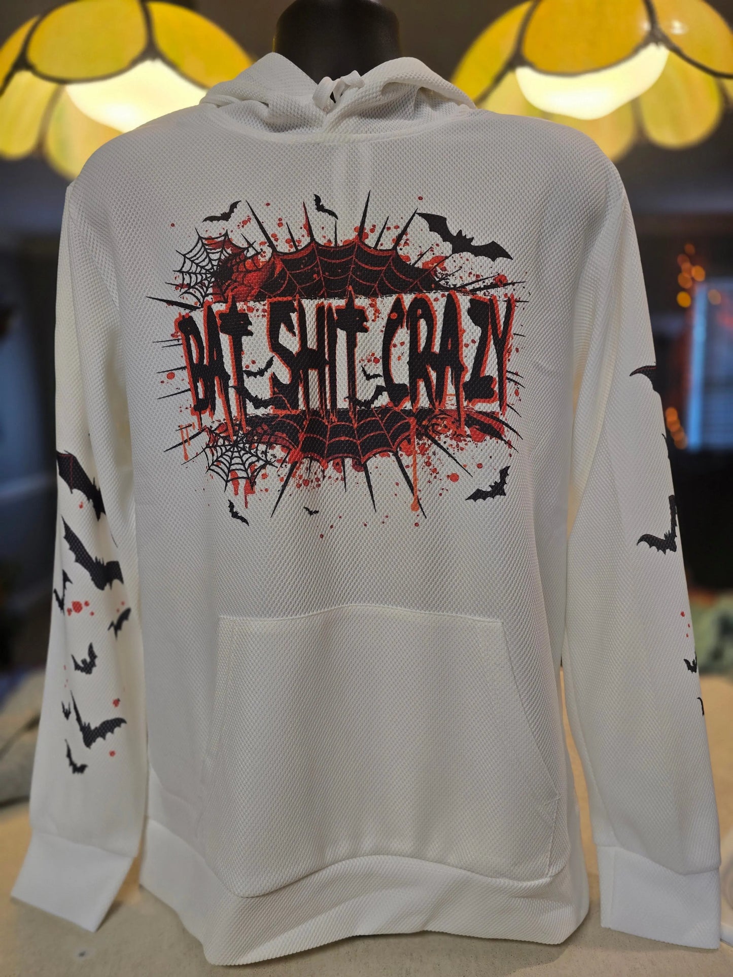 Bat sht crazy spooky women's hoodie DisAnDat