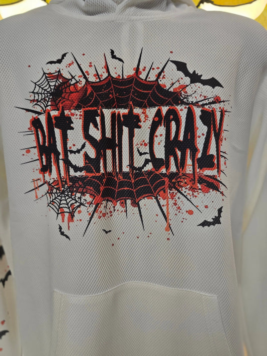 Bat sht crazy spooky women's hoodie DisAnDat