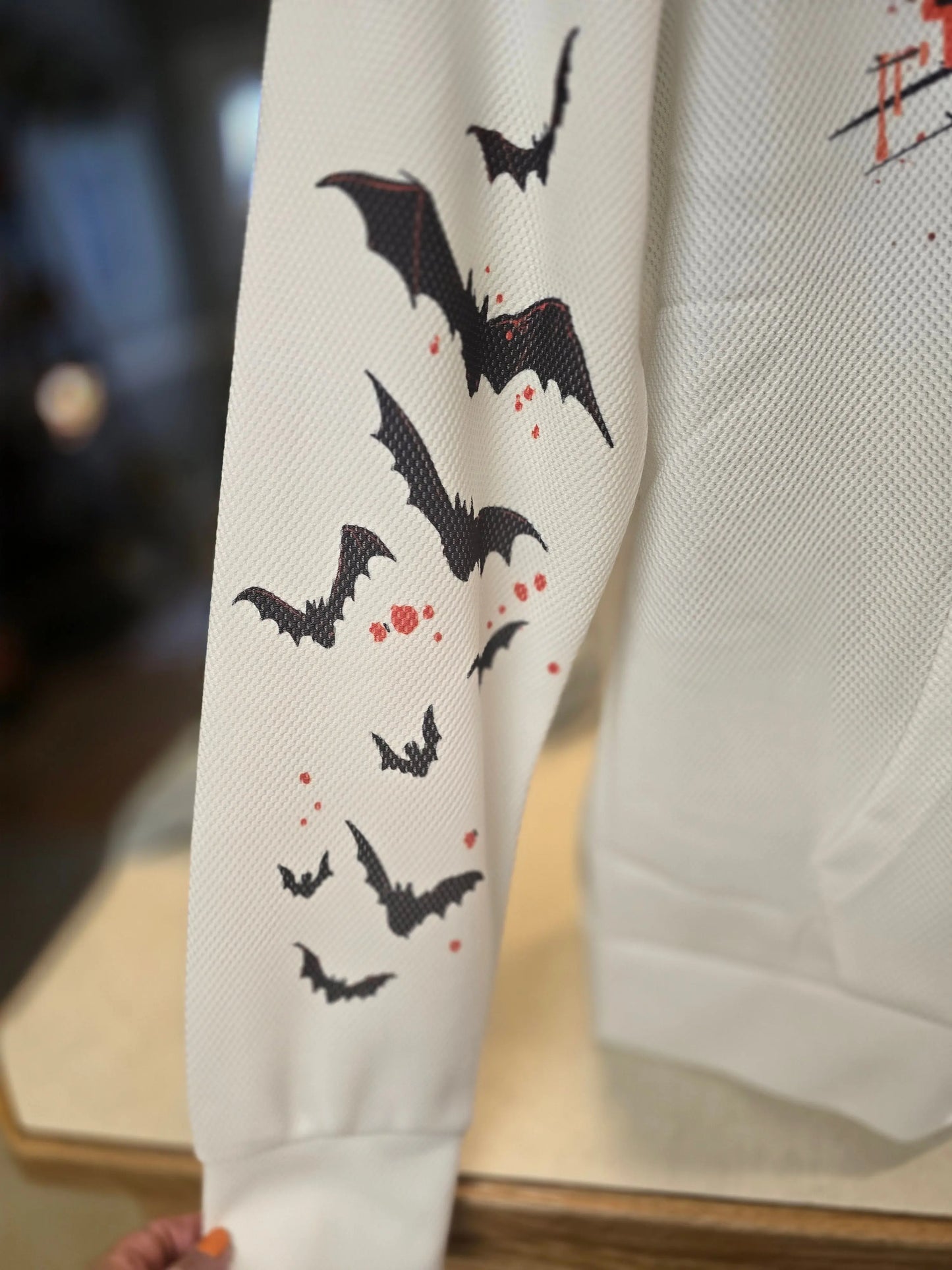 Bat sht crazy spooky women's hoodie DisAnDat