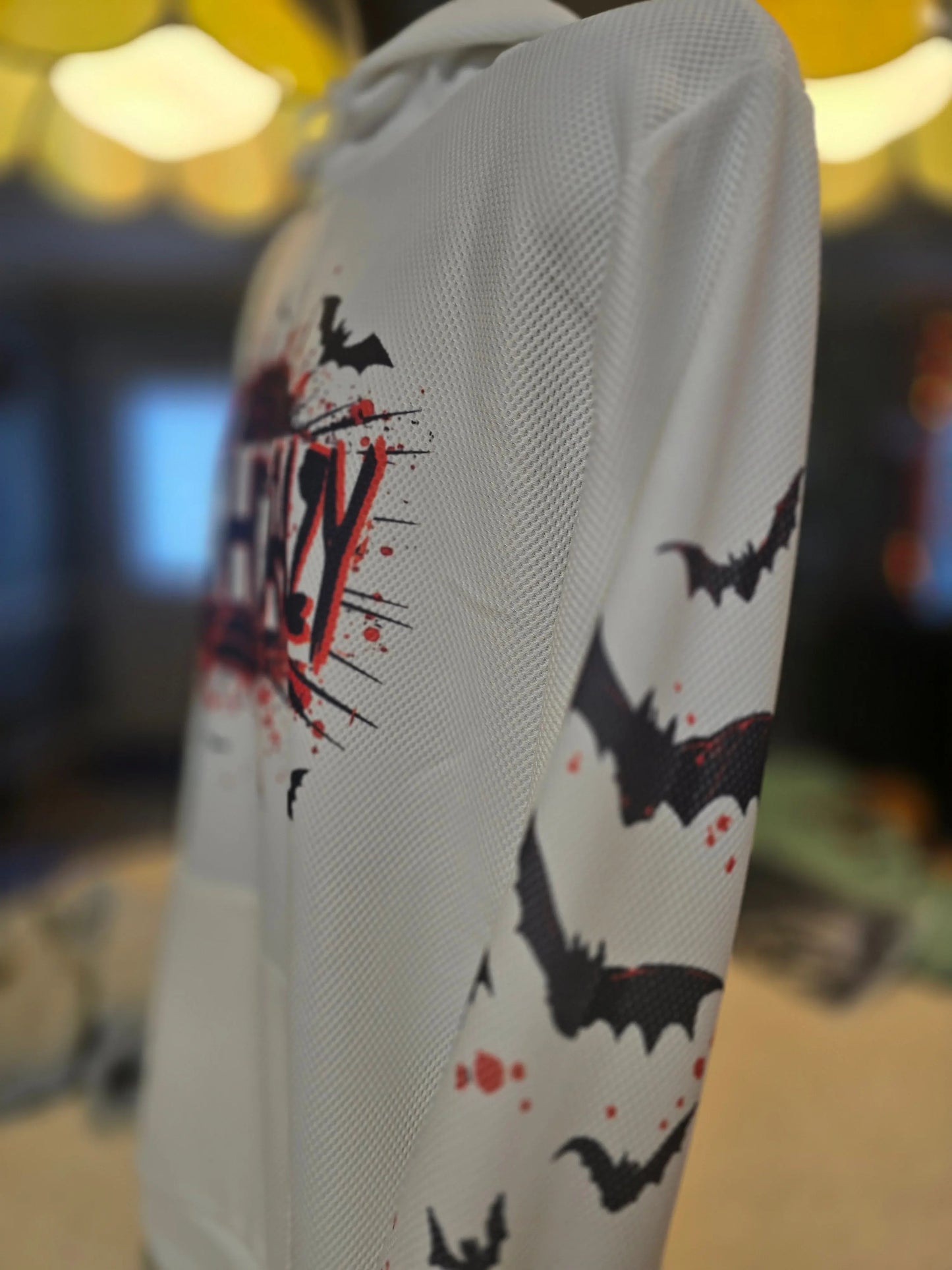 Bat sht crazy spooky women's hoodie DisAnDat
