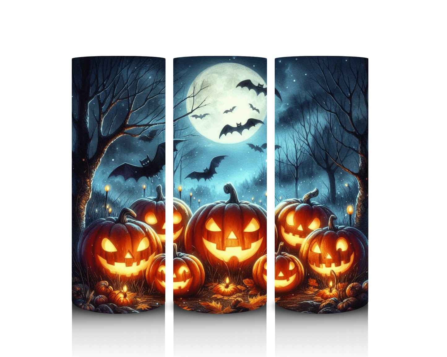 Haunted Jack-o-lantern 20oz Tumblers - Dis An Dat Tumbler Store