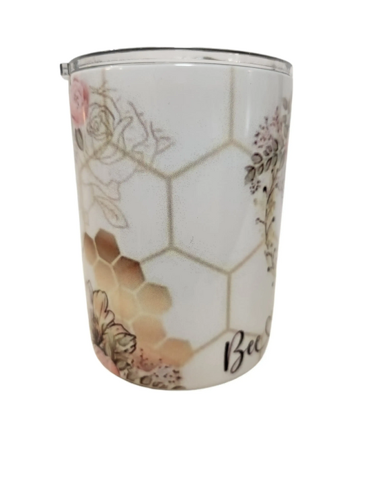 Bee Yourself 10oz Coffee Tumbler Dis An Dat Tumbler Store