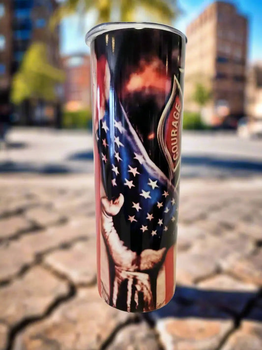 Fire Rescue 20oz Tumbler - Dis An Dat Tumbler Store