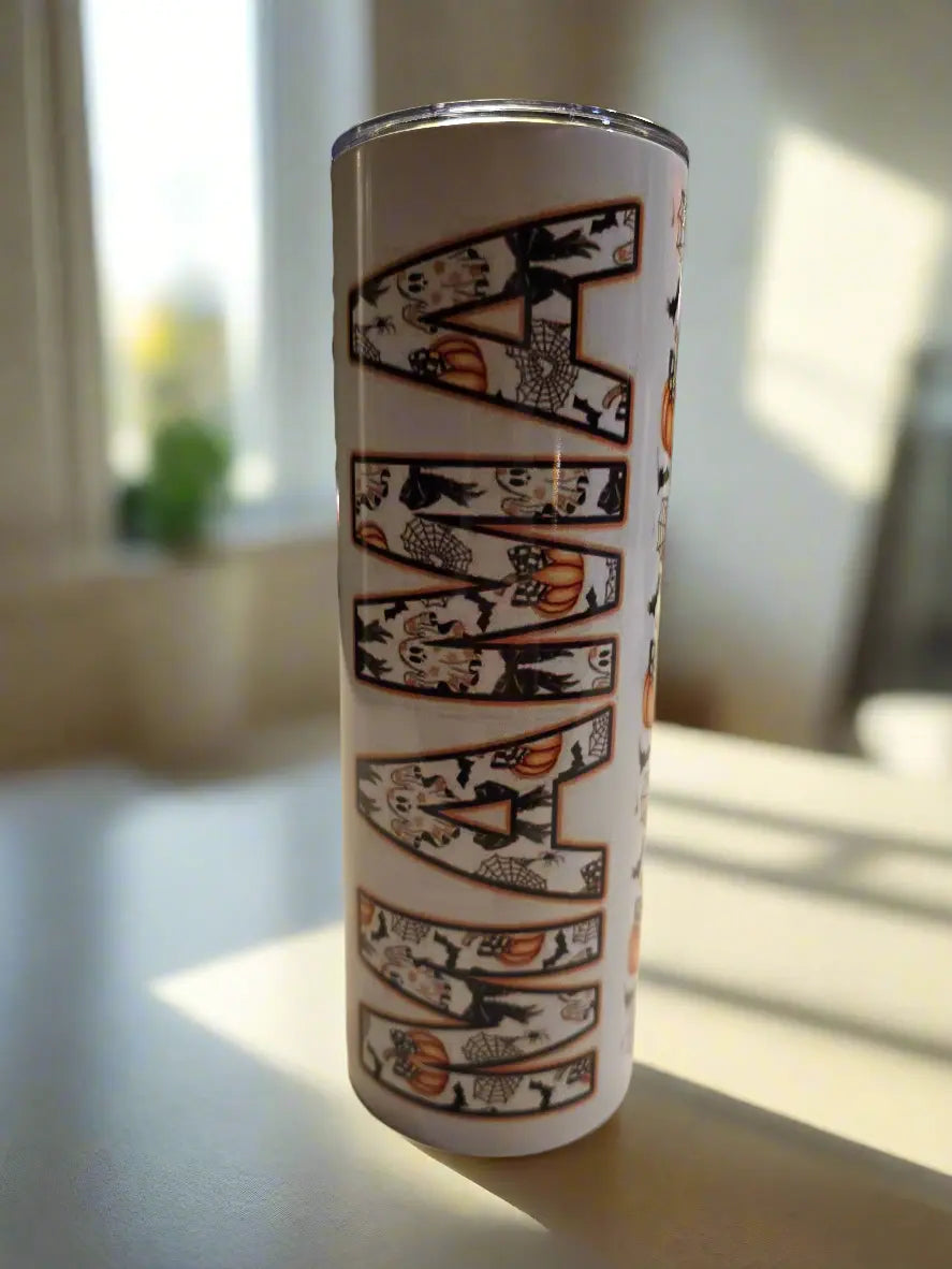 Halloween Bow Mama 20oz Tumbler DisAnDat