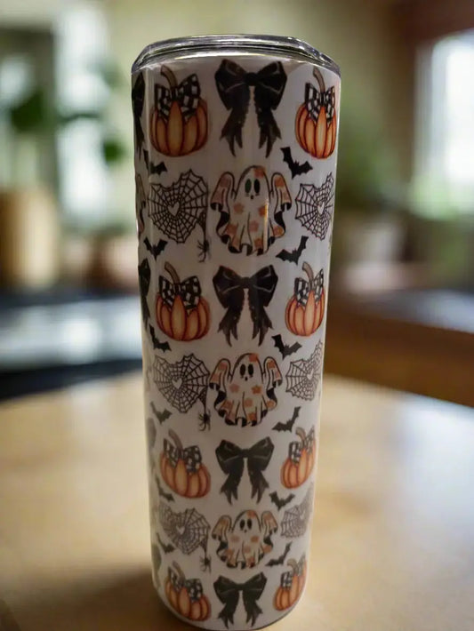 Halloween Bow Mama 20oz Tumbler DisAnDat