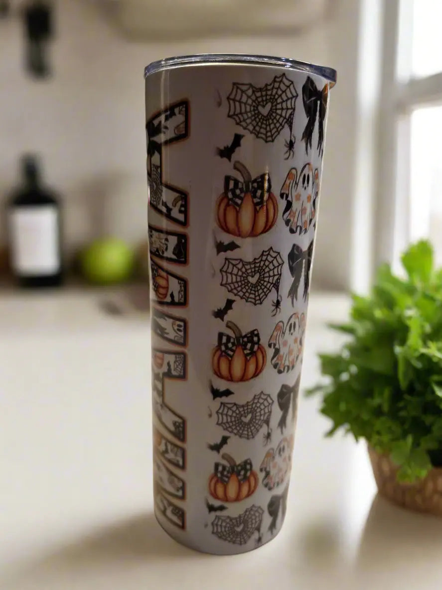 Halloween Bow Mama 20oz Tumbler DisAnDat