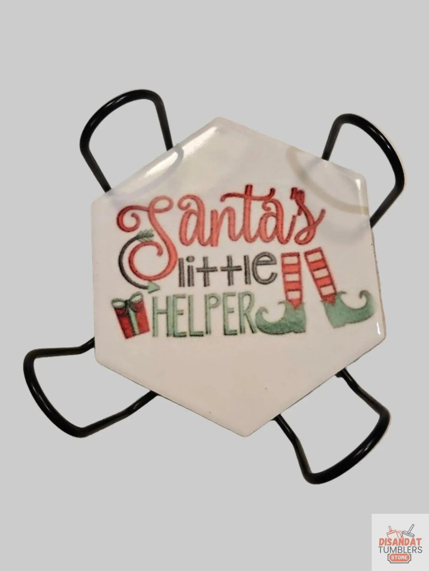 Holiday 4-inch Octagon Coasters Dis An Dat Tumbler Store