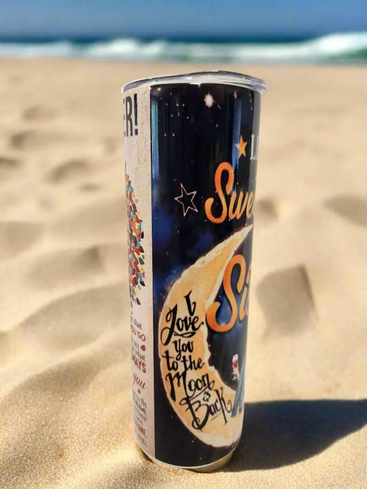 Life is sweeter with a sister 20oz Tumbler DisAnDat