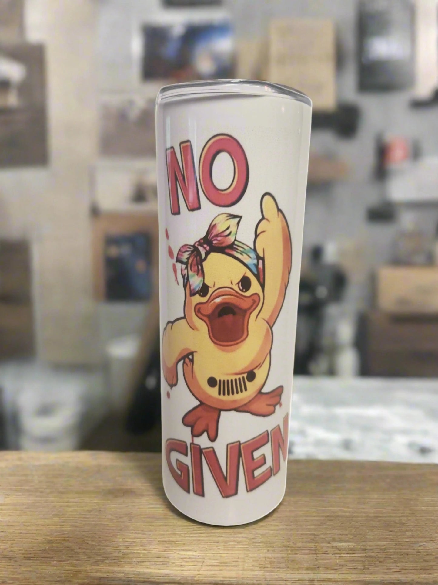 No f given 20oz Duck Tumbler DisAnDat