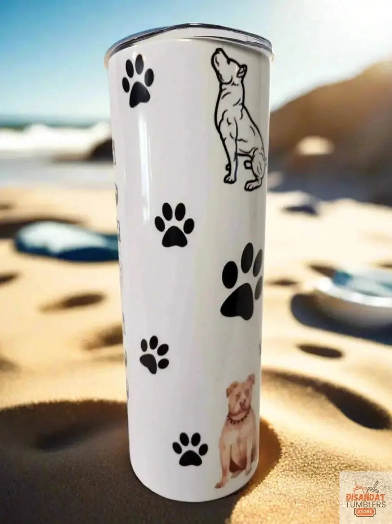Pitbull Mom 20oz Tumbler DisAnDat