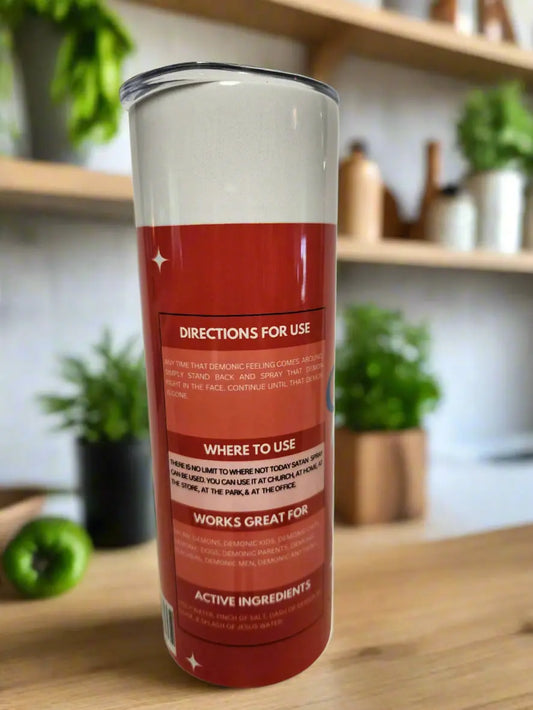 Satan be gone 20oz Tumbler DisAnDat