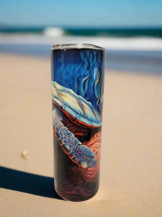 Sea Turtle 20oz Tumbler DisAnDat