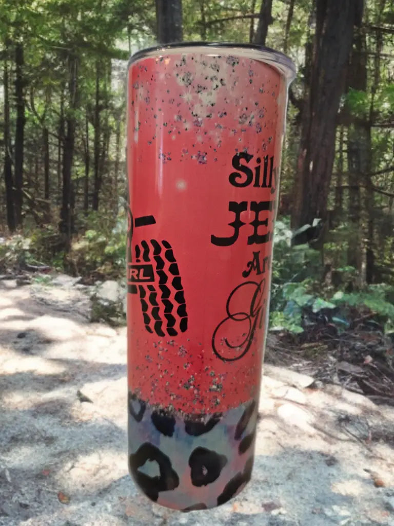 Silly Boys, Jeeps Are for Girls 20oz Tumbler DisAnDat