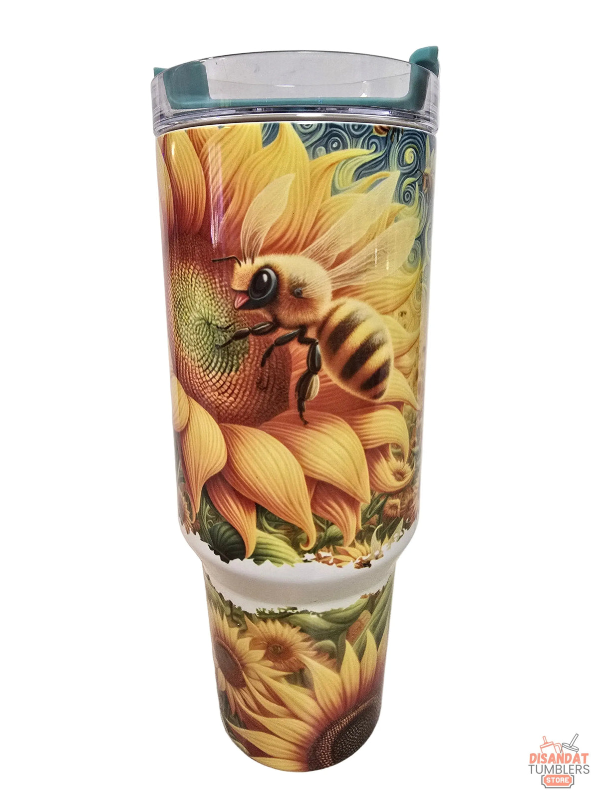 Sunflower🌻 Bumble Bee 🐝 40oz Tumbler Dis An Dat Tumbler Store
