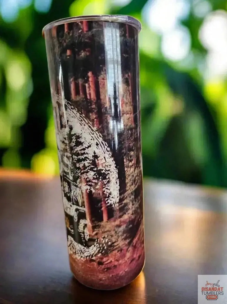 Take The Back Roads Jeep 20oz Tumbler DisAnDat