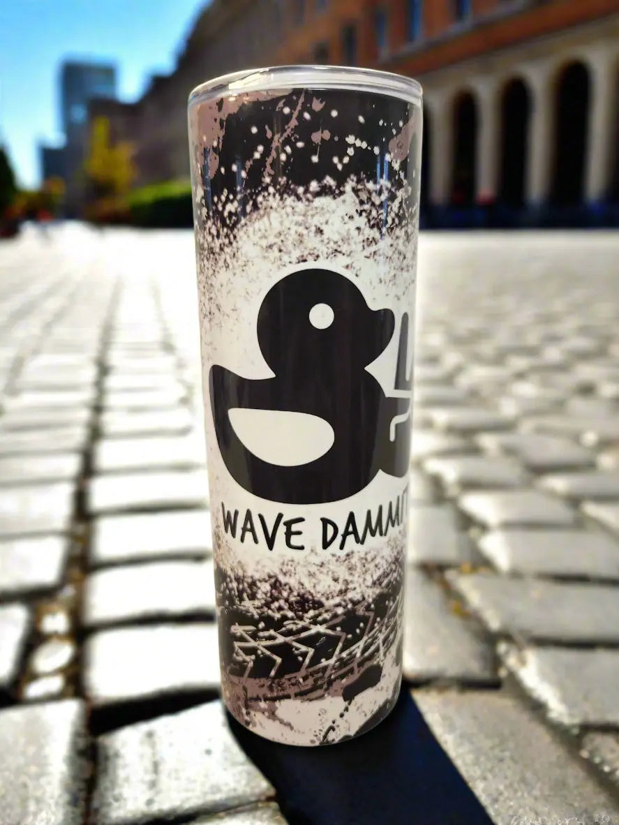 Wave Damit Duck Jeep 20oz Tumbler DisAnDat