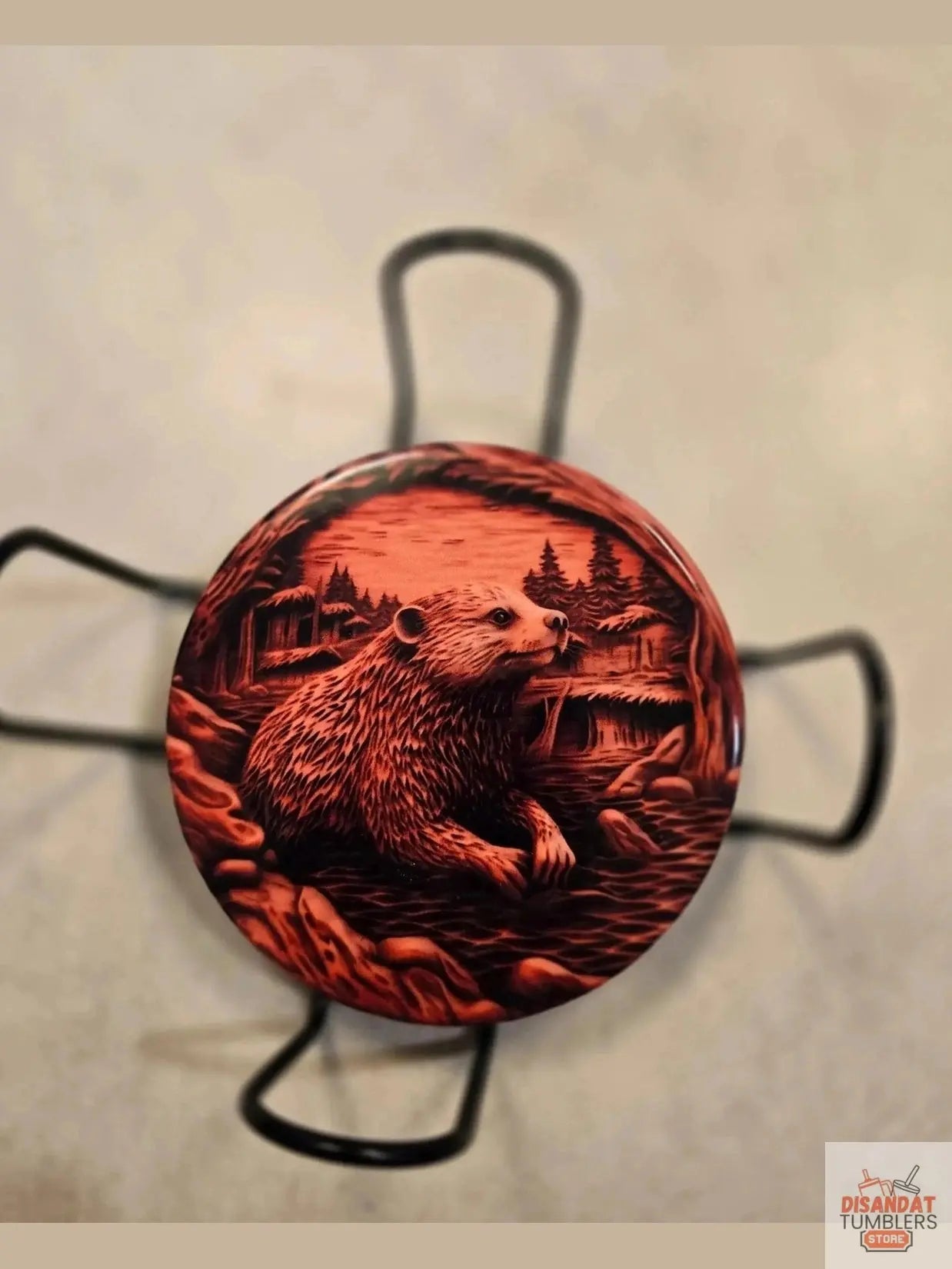 Wildlife 3 inch round Coasters Dis An Dat Tumbler Store