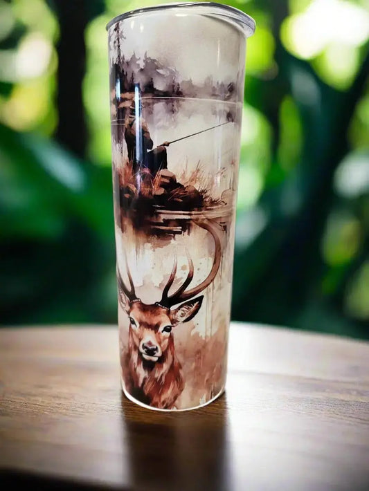 Wildlife fisherman 20oz Tumbler Dis An Dat Tumbler Store
