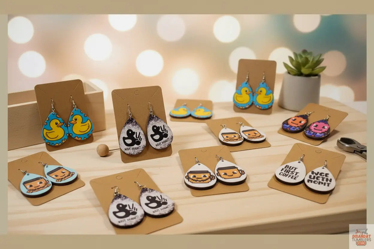 Earrings - Dis An Dat Tumbler Store