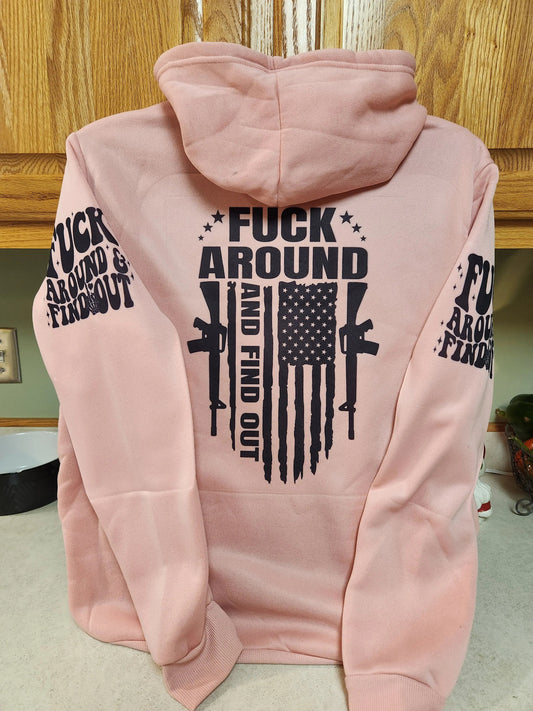 F- around, Find out Women's Hoodie - Dis An Dat Tumbler Store