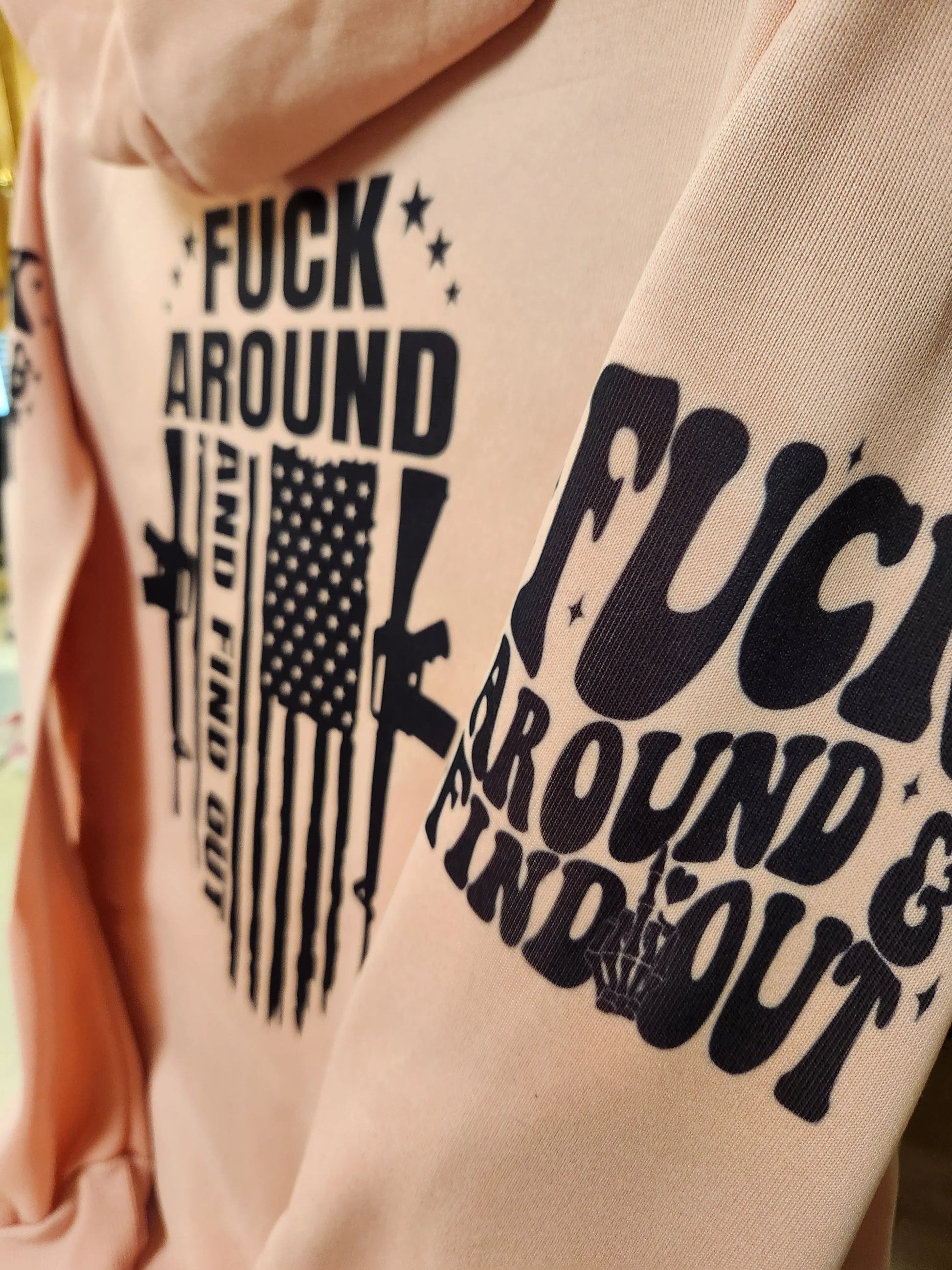 F- around, Find out Women's Hoodie - Dis An Dat Tumbler Store
