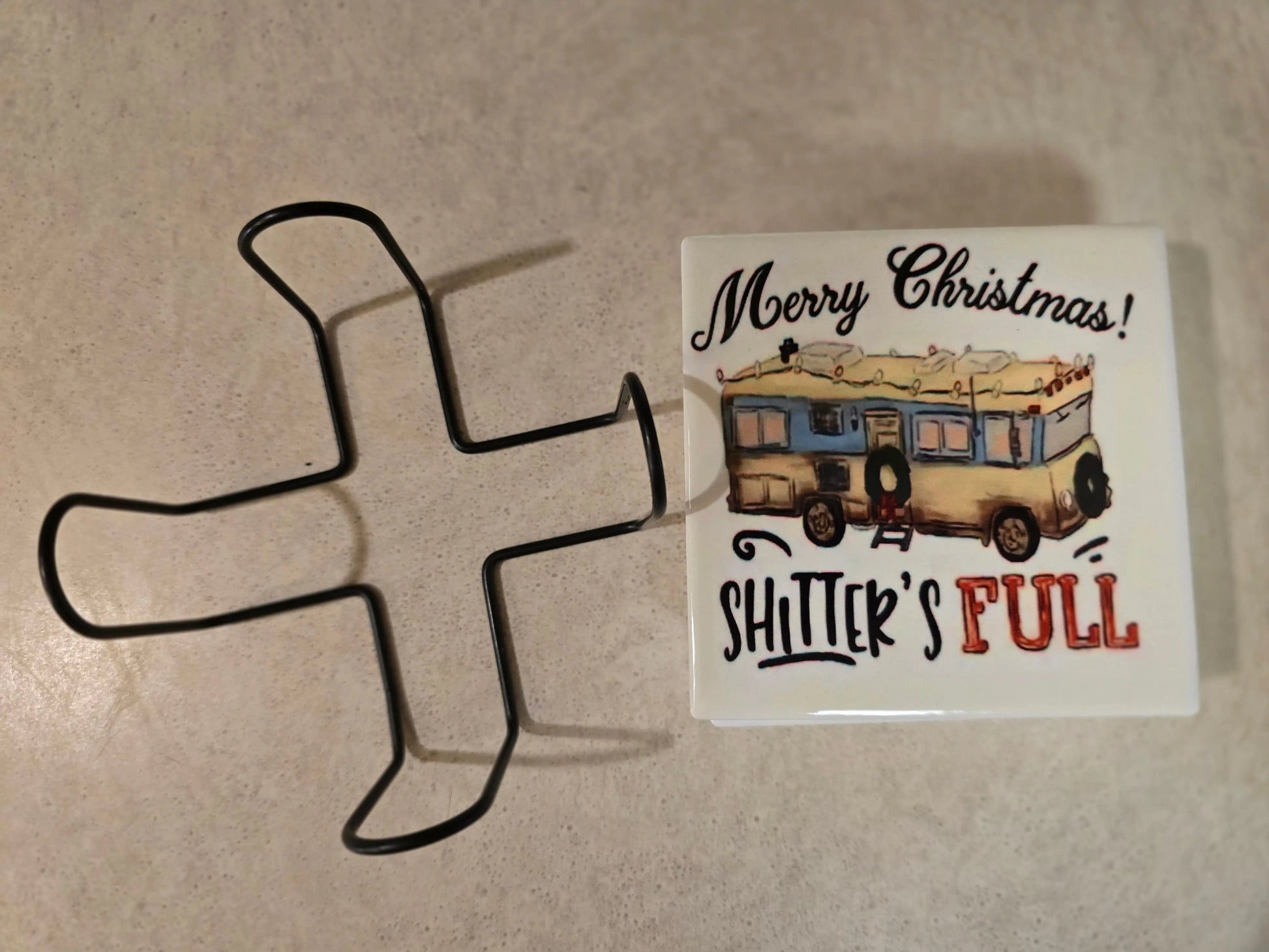 Merry Christmas 4-inch Coasters - Dis An Dat Tumbler Store