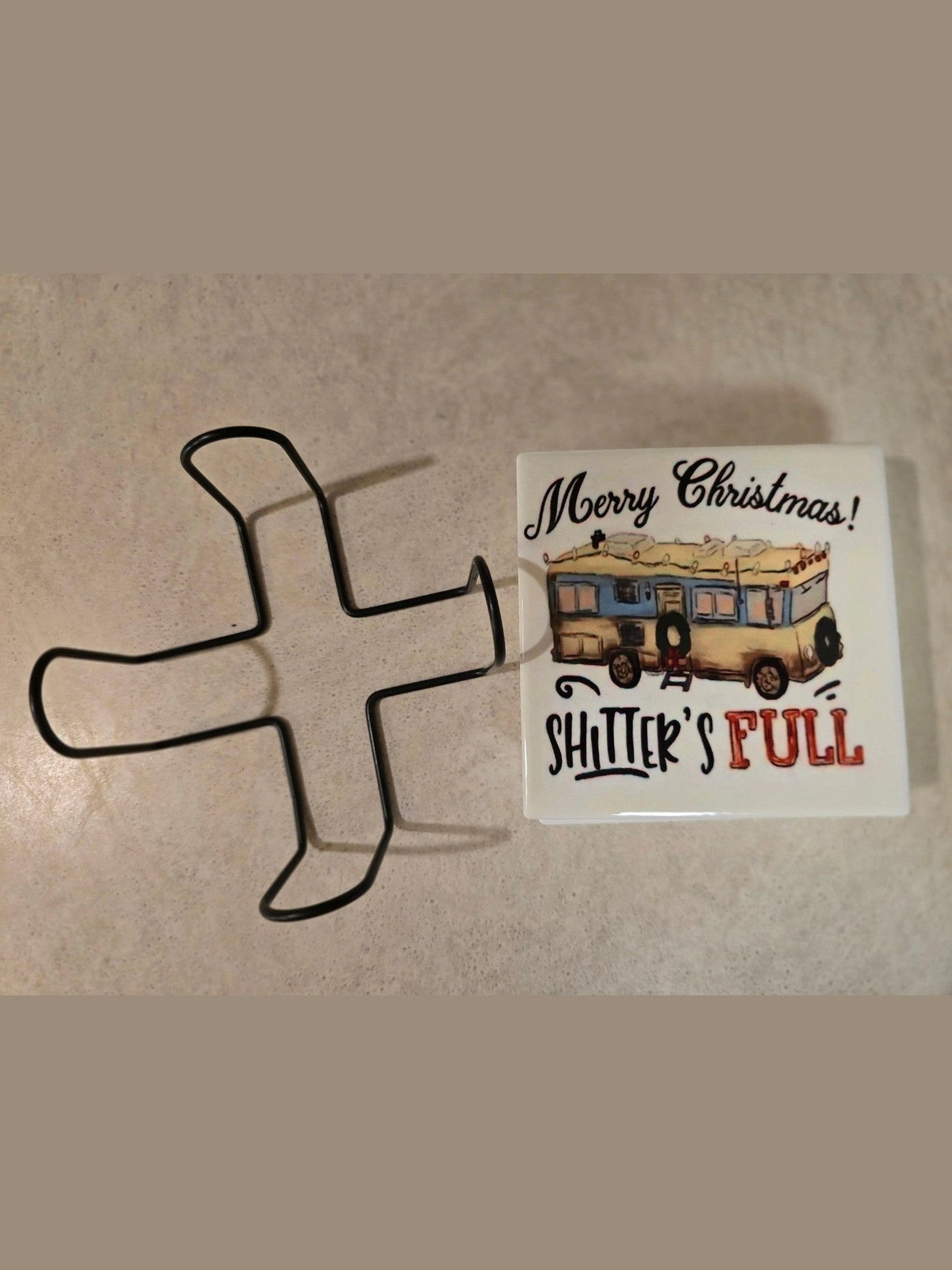 Merry Christmas 4-inch Coasters - Dis An Dat Tumbler Store