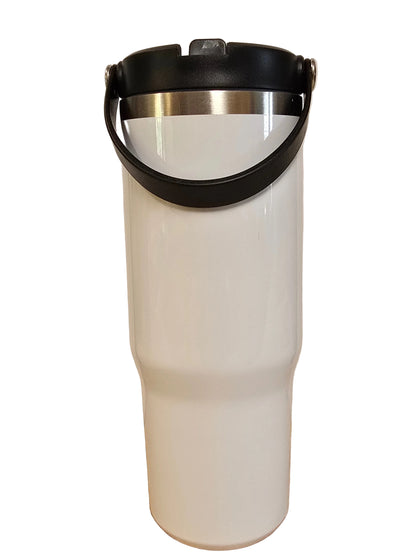 30 oz Tumbler with Handle – Hot &amp; Cold Insulated