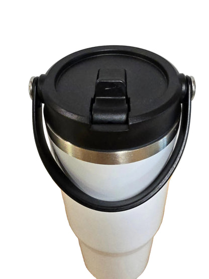 30 oz Tumbler with Handle – Hot &amp; Cold Insulated