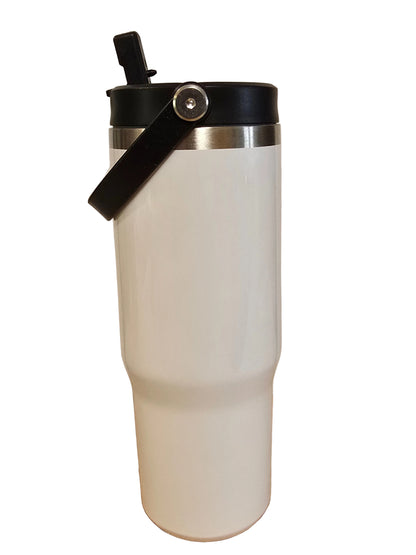 30 oz Tumbler with Handle – Hot &amp; Cold Insulated