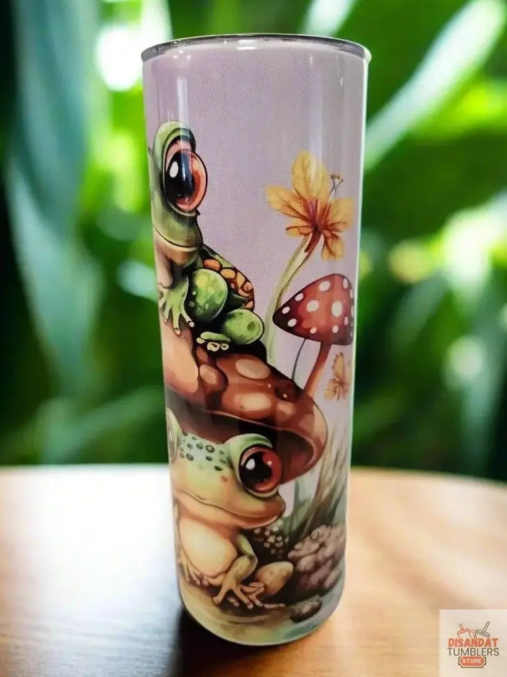 20oz Frogs Tumbler - Dis An Dat Tumbler Store