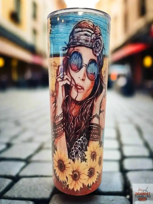 20oz Gypsy Soul Tumbler - Eco-Friendly & Reusable - Dis An Dat Tumbler Store