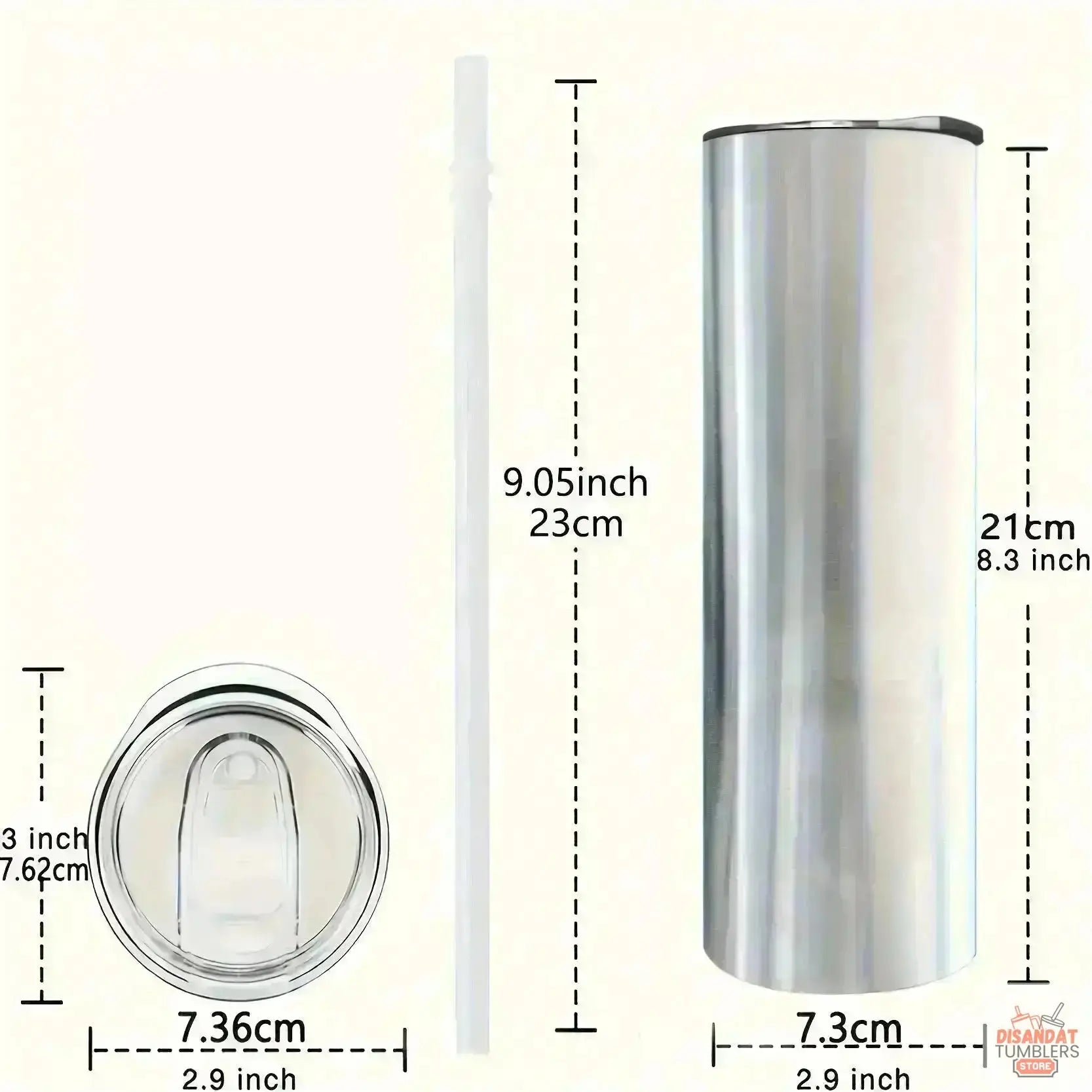 20oz Gypsy Soul Tumbler - Eco-Friendly & Reusable - Dis An Dat Tumbler Store