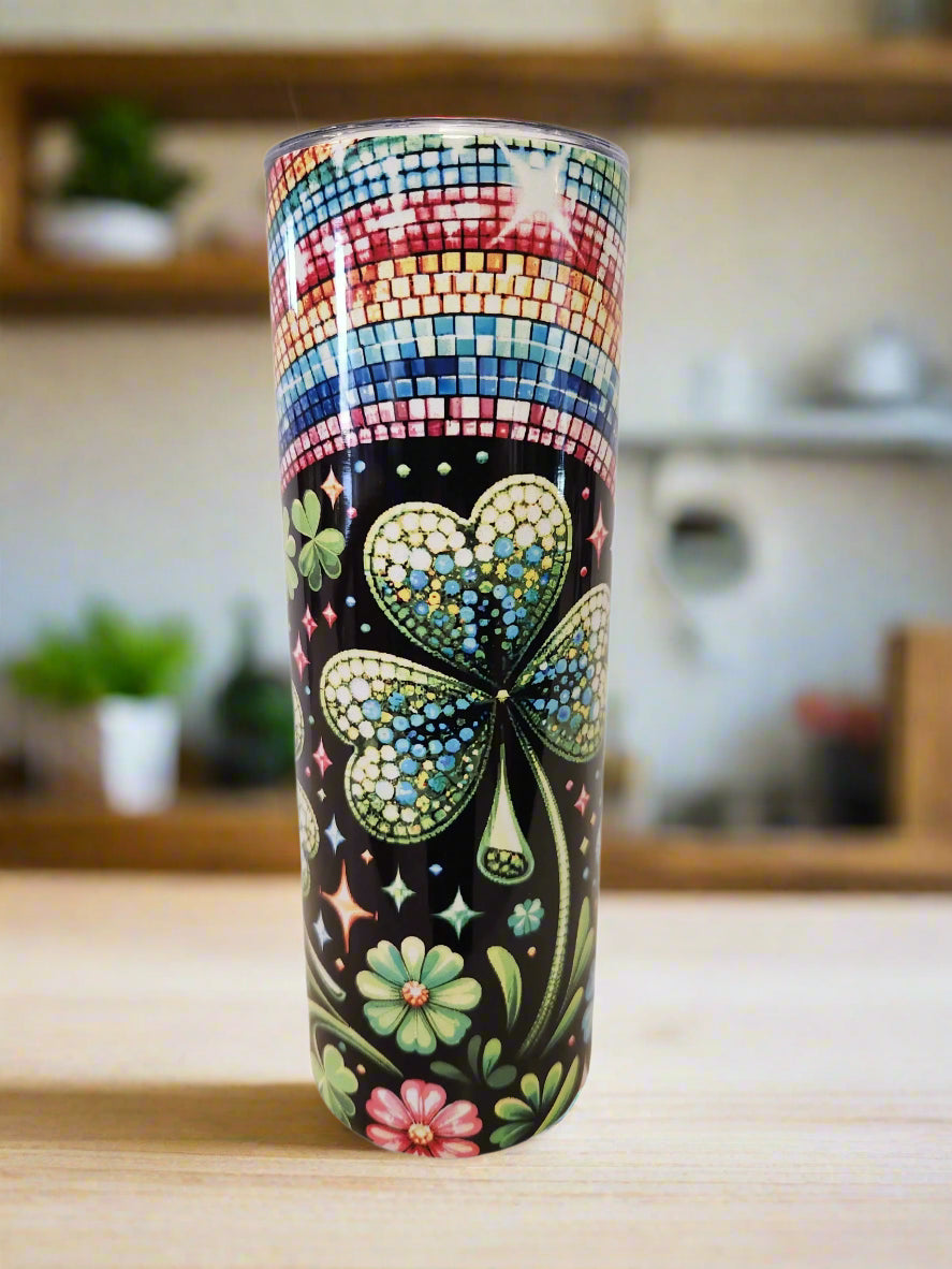 4 leaf clover / rainbow 20oz Tumblers
