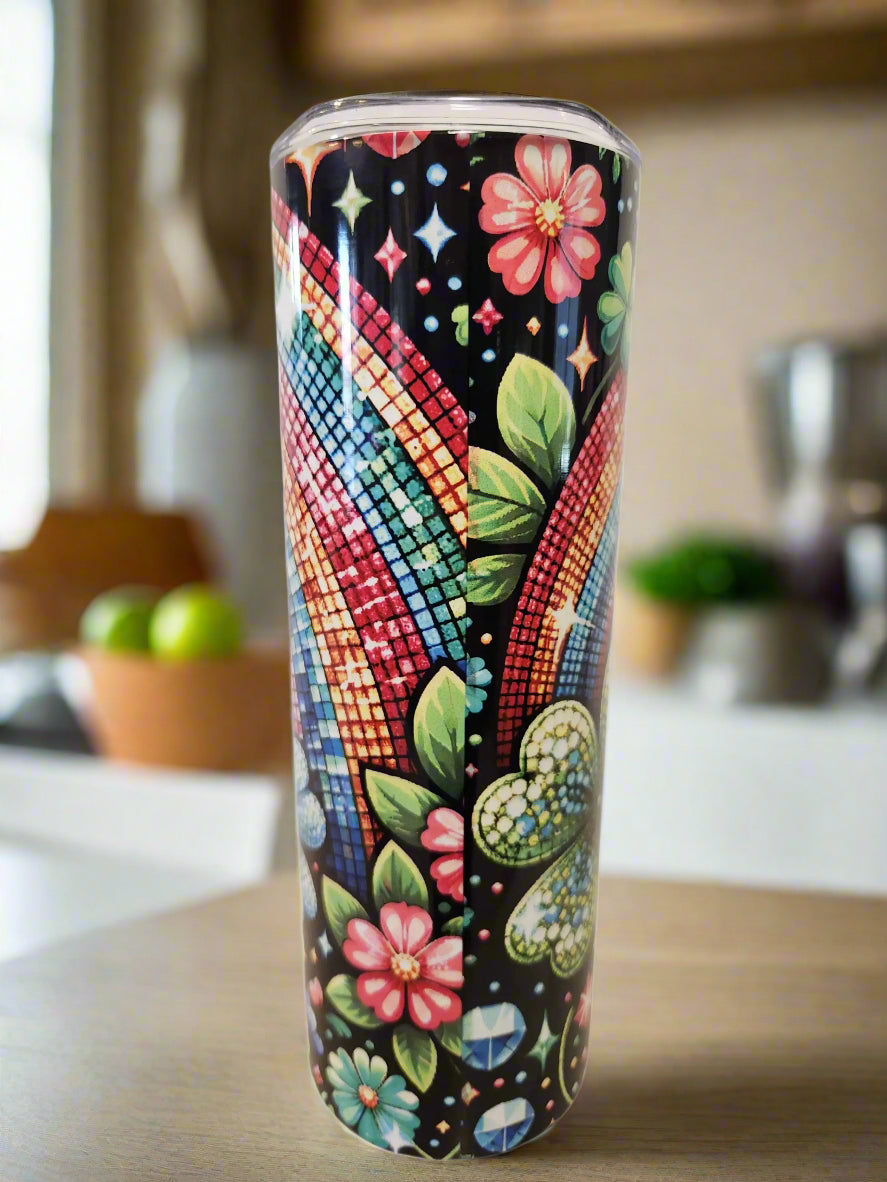 4 leaf clover / rainbow 20oz Tumblers