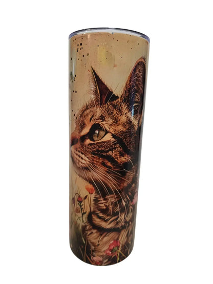 A  Field  of Cat 20oz Tumbler - Dis An Dat Tumbler Store