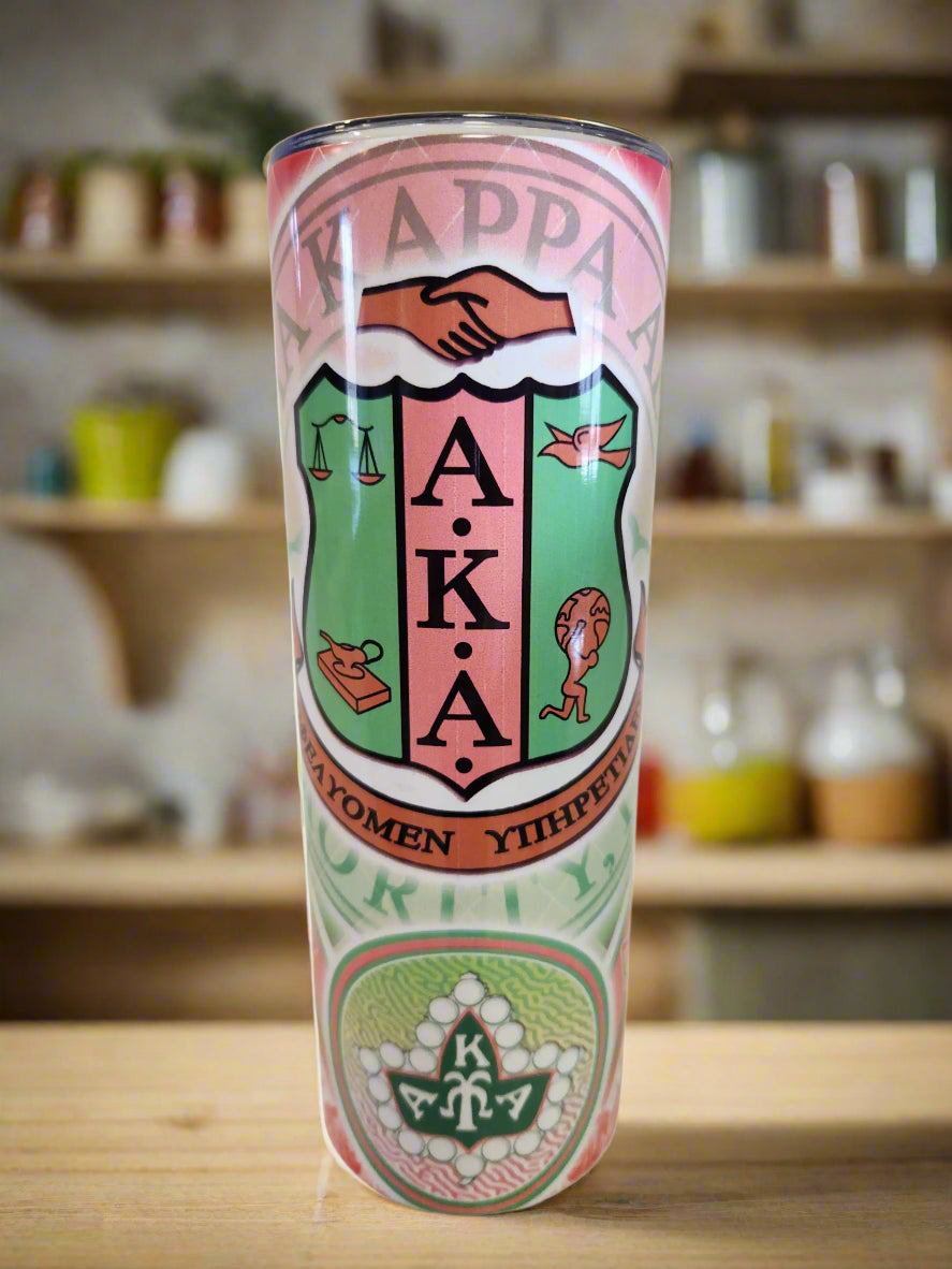 AKA Sority 20oz Tumblers - Image #2