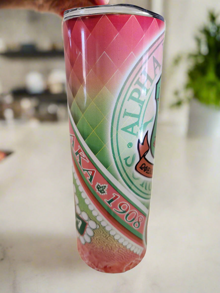 AKA Sority 20oz Tumblers - Image #2