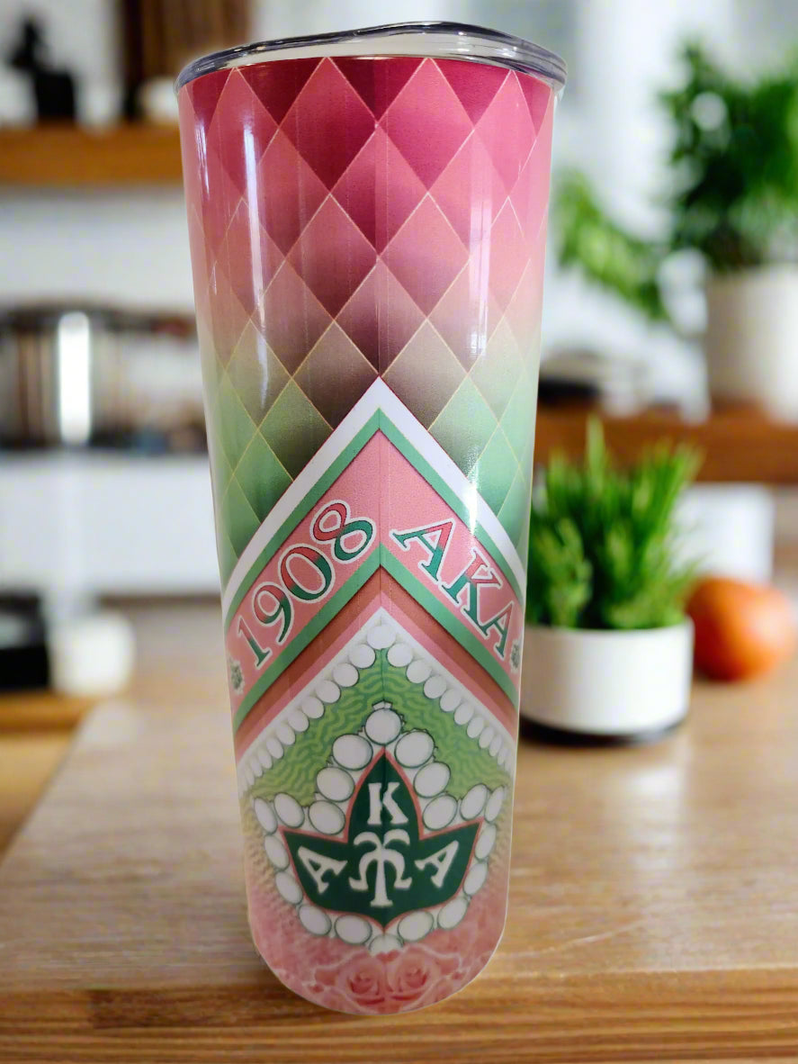 AKA Sority 20oz Tumblers - Image #3