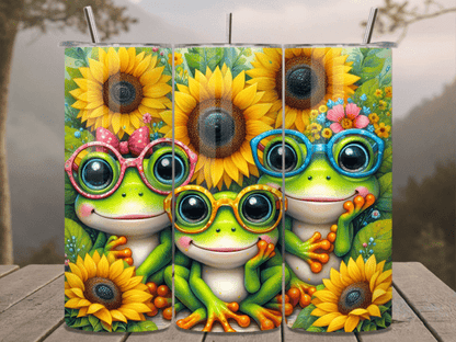 Frogs Design 20oz Tumbler