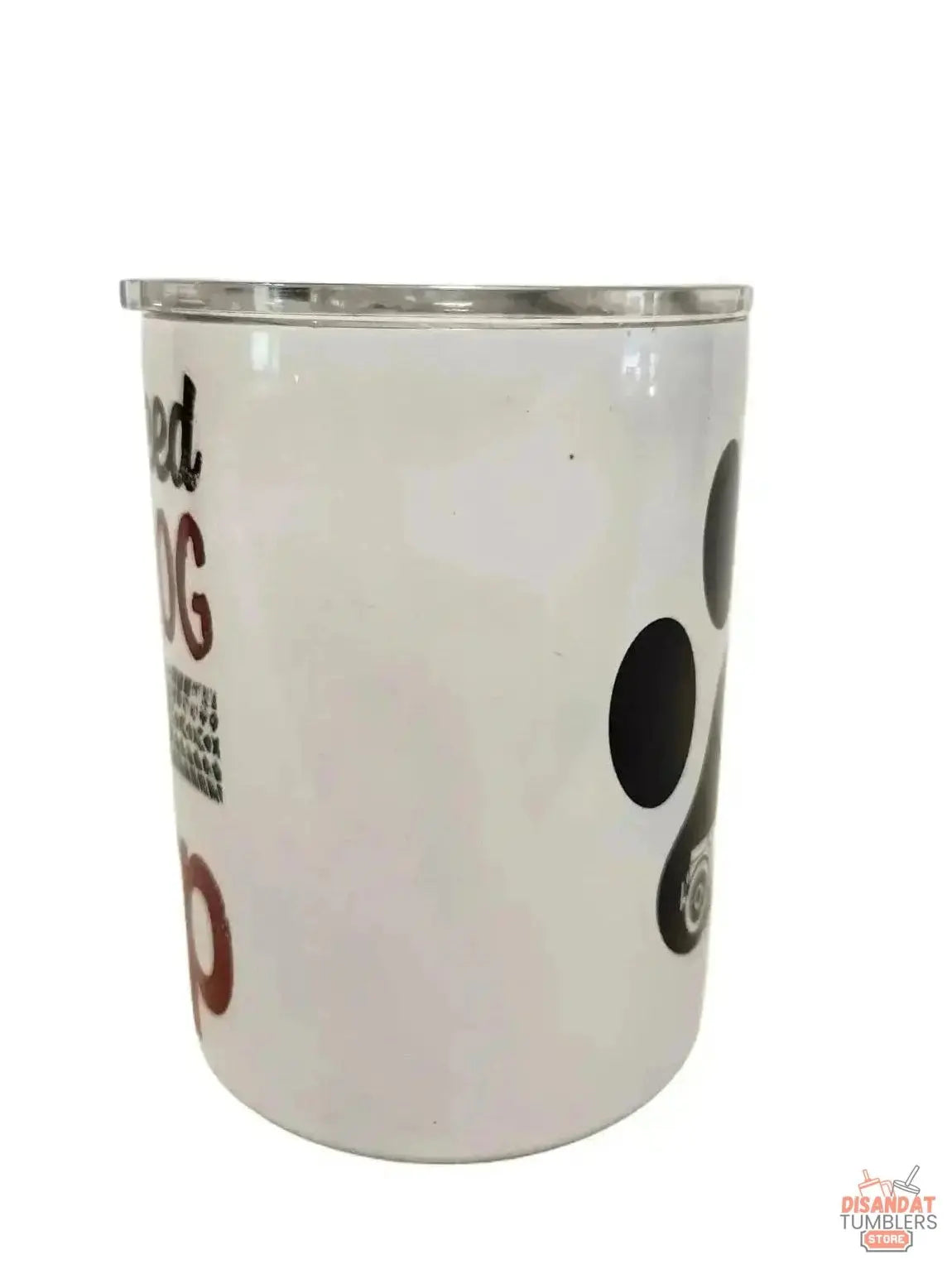 All I need is my jeep and dog, 10oz double-walled Insulated Coffe Tumbler Dis An Dat Tumbler Store