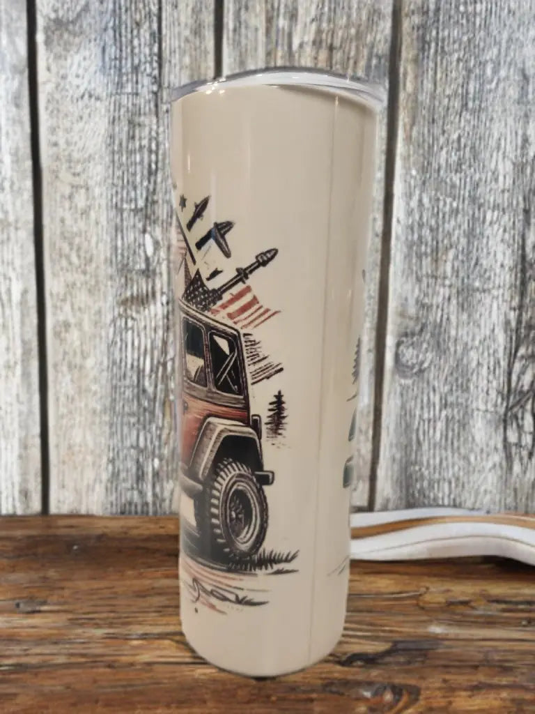 American Jeep 20oz Tumbler A Little Dis An Dat Tumblers