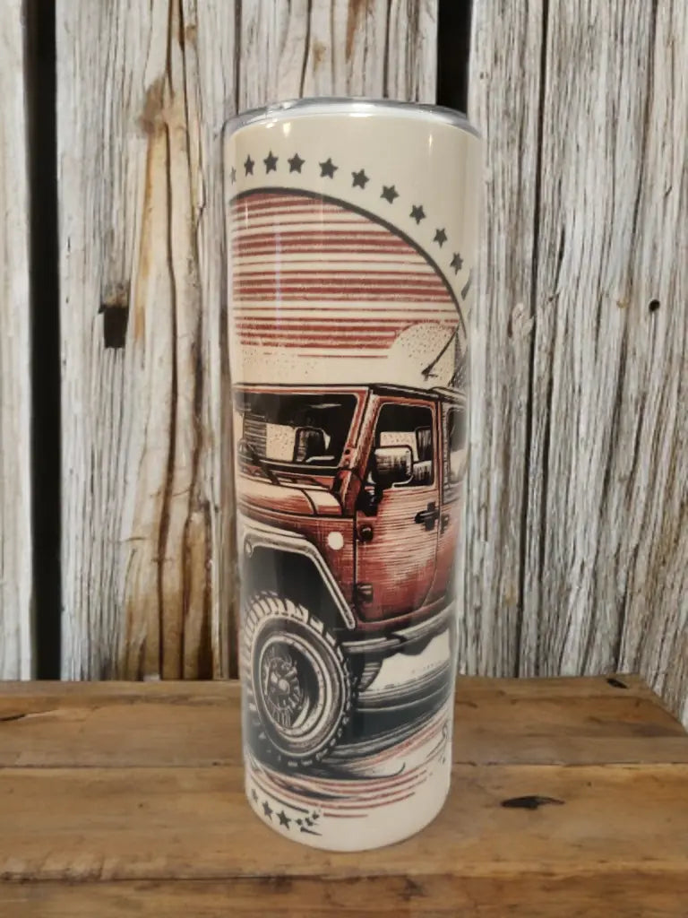 American Jeep 20oz Tumbler A Little Dis An Dat Tumblers