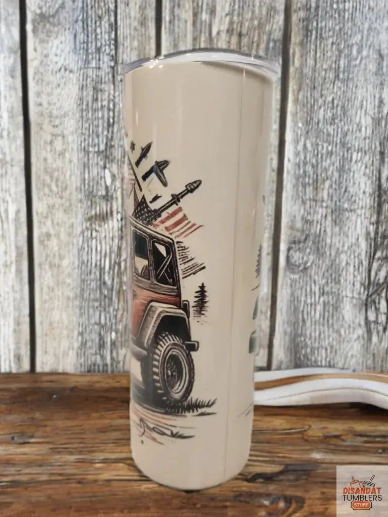American Jeep 20oz Tumbler - Dis An Dat Tumbler Store