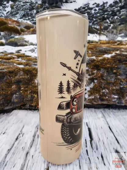 American Jeep 20oz Tumbler - Dis An Dat Tumbler Store