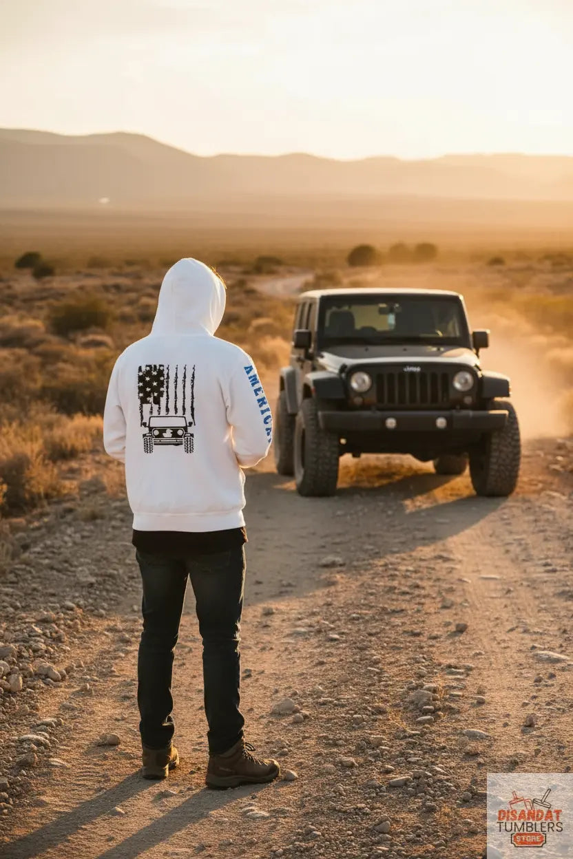 American Patriot Hoodie Lifestyle