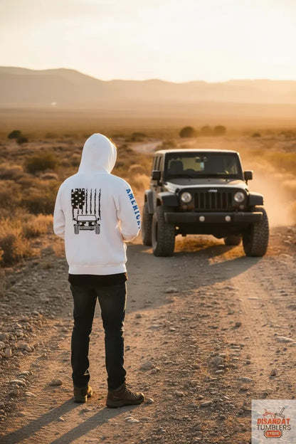 American Patriot Hoodie Lifestyle