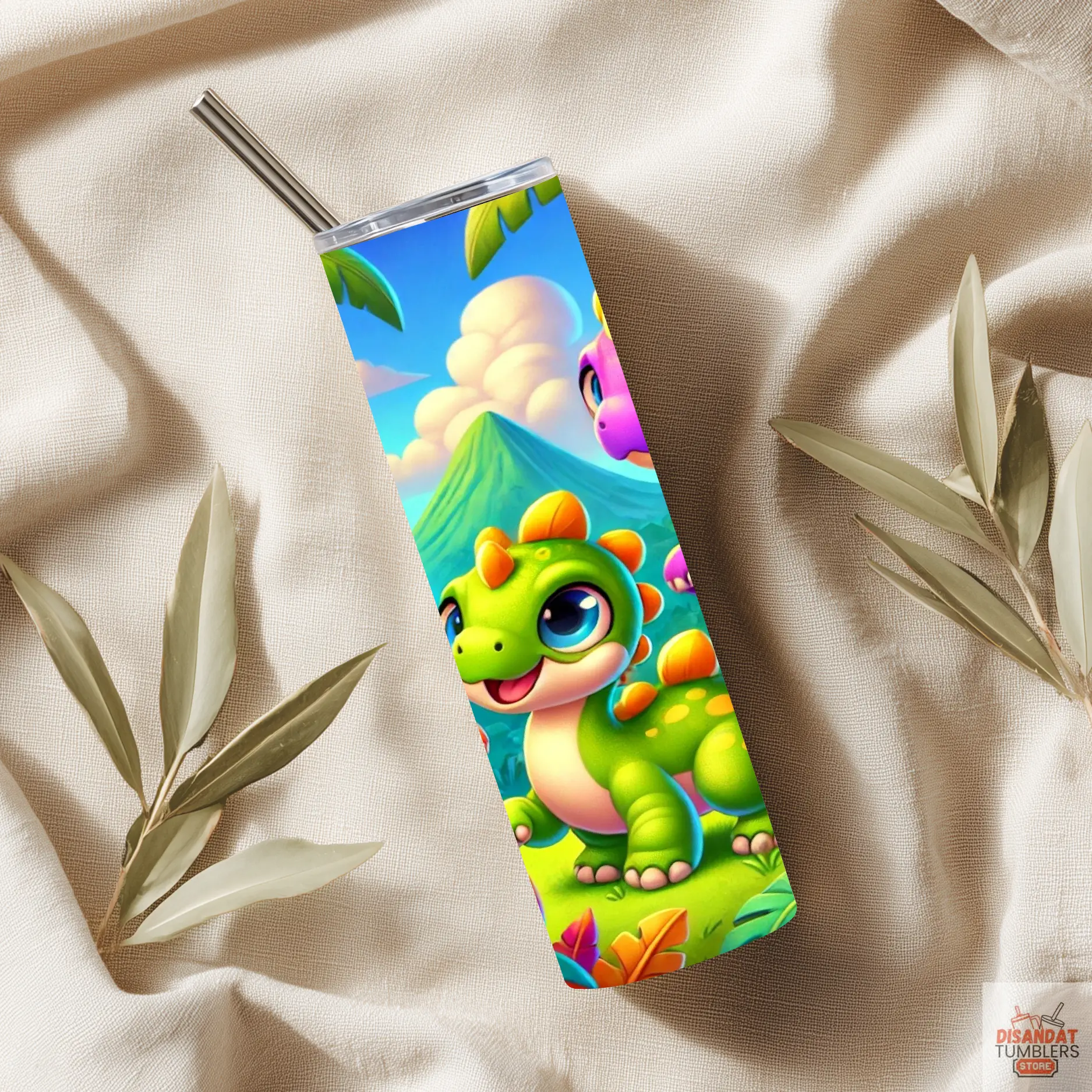 Baby Dragons Kids 12oz Tumbler - Dis An Dat Tumbler Store