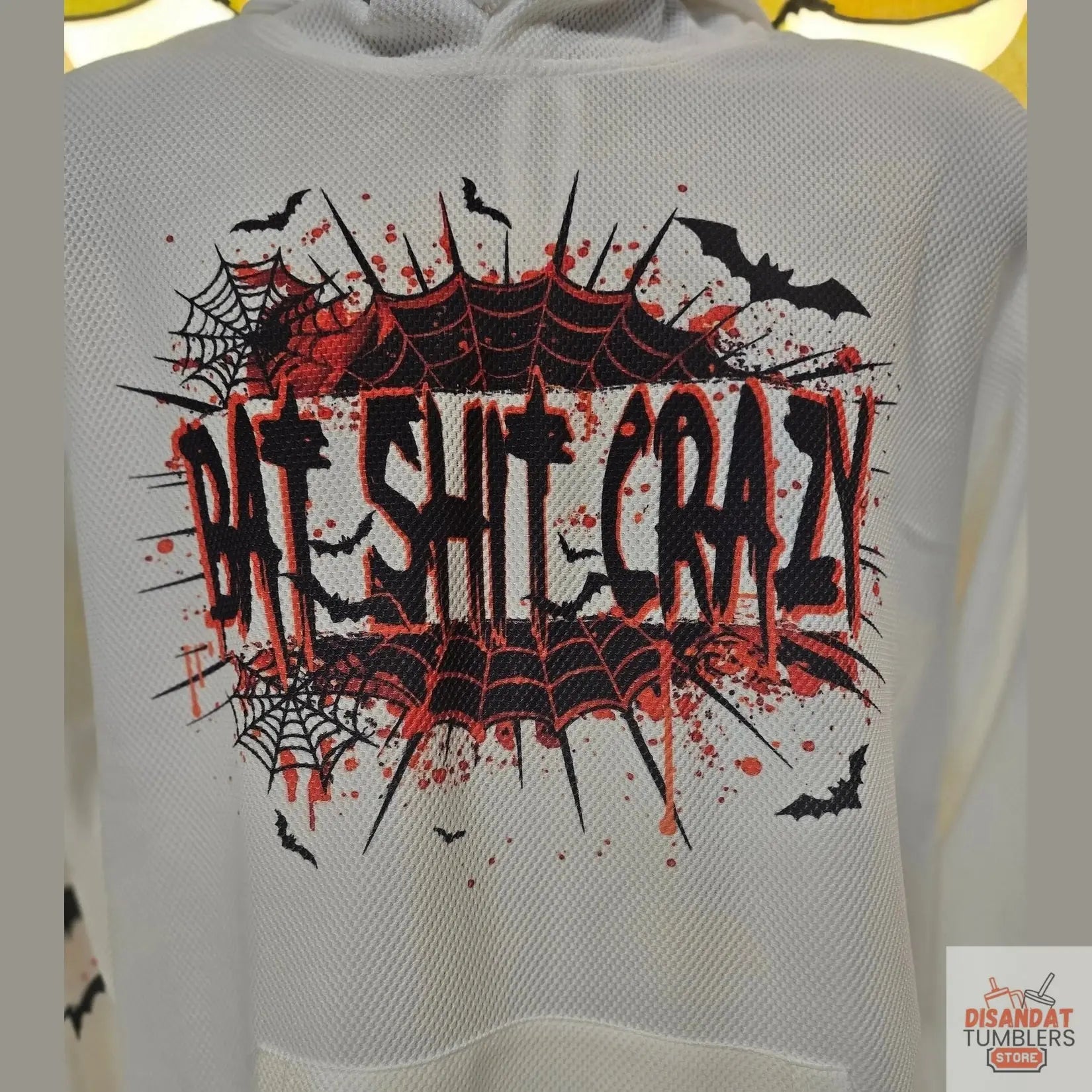 Bat sht crazy spooky women's hoodie DisAnDat